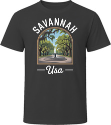 Savannah Usa Tourist Vacation Gift Tee F T Shirt