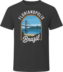 Florianopolis Brazil Tourist Vacation Gi T Shirt