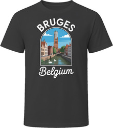 Bruges Belgium Tourist Vacation Gift Tee T Shirt