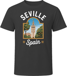 Seville Spain Tourist Vacation Gift Tee T Shirt