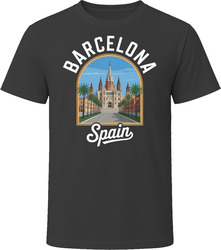 Barcelona Spain Tourist Vacation Gift Te T Shirt