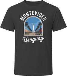 Montevideo Uruguay Tourist Vacation Gift T Shirt
