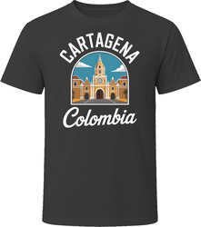 Cartagena Colombia Tourist Vacation Gift T Shirt