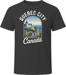 Quebec City Canada Tourist Vacation Gift T Shirt Quebec City Canada Tourist Vacation Gift T Shirt
