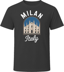 Milan Italy Tourist Vacation Gift Tee Fl T Shirt Milan Italy Tourist Vacation Gift Tee Fl T Shirt