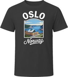 Oslo Norway Tourist Vacation Gift Tee Fl T Shirt Oslo Norway Tourist Vacation Gift Tee Fl T Shirt