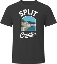 Split Croatia Tourist Vacation Gift Tee T Shirt