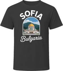 Sofia Bulgaria Tourist Vacation Gift Tee T Shirt