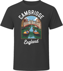 Cambridge England Tourist Vacation Gift T Shirt