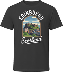 Edinburgh Scotland Tourist Vacation Gift T Shirt