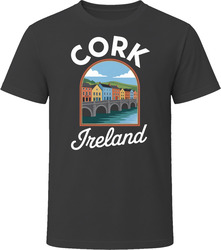 Cork Ireland Tourist Vacation Gift Tee F T Shirt