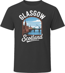 Glasgow Scotland Tourist Vacation Gift T T Shirt