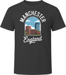 Manchester England Tourist Vacation Gift T Shirt