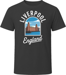 Liverpool England Tourist Vacation Gift T Shirt