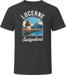 Lucerne Switzerland Tourist Vacation Gif T Shirt