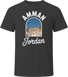 Amman Jordan Tourist Vacation Gift Tee T Shirt