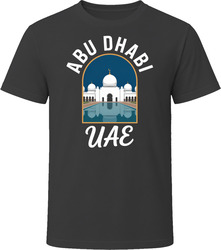 Abu Dhabi Uae Tourist Vacation Gift Tee T Shirt