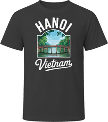 Hanoi Vietnam Tourist Vacation Gift Tee T Shirt