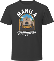 Manila Philippines Tourist Vacation Gift T Shirt