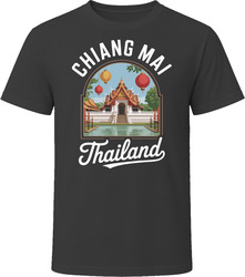 Chiang Mai Thailand Tourist Vacation Gif T Shirt