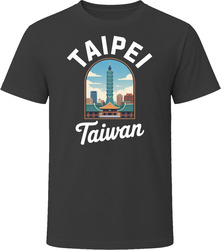 Taipei Taiwan Tourist Vacation Gift Tee T Shirt