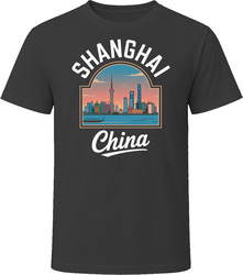 Shanghai China Tourist Vacation Gift Tee T Shirt