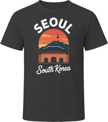 Seoul South Korea Tourist Vacation Gift T Shirt Seoul South Korea Tourist Vacation Gift T Shirt