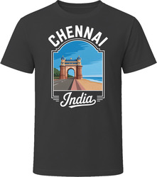 Chennai India Tourist Vacation Gift Tee T Shirt