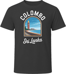 Colombo Sri Lanka Tourist Vacation Gift T Shirt