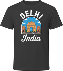 Delhi India Tourist Vacation Gift Tee Fl T Shirt