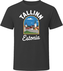 Tallinn Estonia Tourist Vacation Gift Te T Shirt