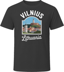 Vilnius Lithuania Tourist Vacation Gift T Shirt
