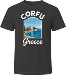 Corfu Greece Tourist Vacation Gift Tee F T Shirt
