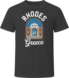 Rhodes Greece Tourist Vacation Gift Tee T Shirt