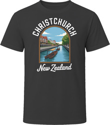 Christchurch New Zealand Tourist Vacatio T Shirt