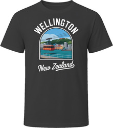 Wellington New Zealand Tourist Vacation T Shirt