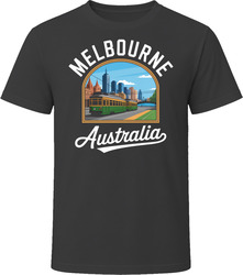 Melbourne Australia Tourist Vacation Gif T Shirt