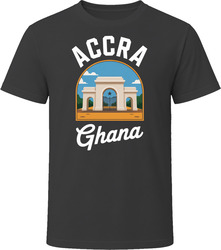 Accra Ghana Tourist Vacation Gift Tee Fl T Shirt