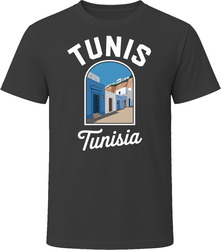 Tunis Tunisia Tourist Vacation Gift Tee T Shirt