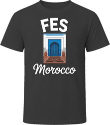 Fes Morocco Tourist Vacation Gift Tee Fl T Shirt