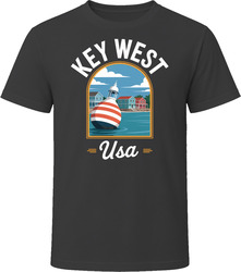 Key West Usa Tourist Vacation Gift Tee F T Shirt