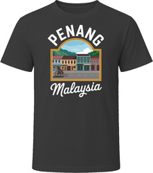 Penang Malaysia Tourist Vacation Gift Te T Shirt