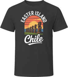 Easter Island Chile Tourist Vacation Gif T Shirt