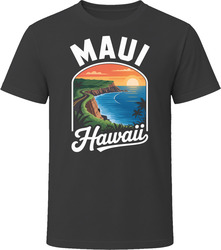 Maui Hawaii Tourist Vacation Gift Tee Fl T Shirt