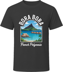 Bora Bora French Polynesia Tourist Vacat T Shirt Bora Bora French Polynesia Tourist Vacat T Shirt