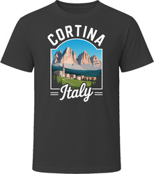 Cortina Italy Tourist Vacation Gift Tee T Shirt Cortina Italy Tourist Vacation Gift Tee T Shirt