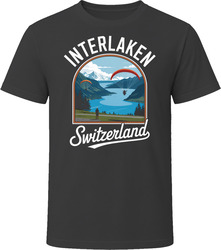 Interlaken Switzerland Tourist Vacation T Shirt Interlaken Switzerland Tourist Vacation T Shirt