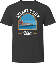 Atlantic City Usa Tourist Vacation Gift T Shirt Atlantic City Usa Tourist Vacation Gift T Shirt
