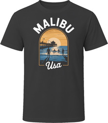 Malibu Usa Tourist Vacation Gift Tee Fla T Shirt Malibu Usa Tourist Vacation Gift Tee Fla T Shirt