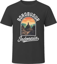 Borobudur Indonesia Tourist Vacation Gif T Shirt Borobudur Indonesia Tourist Vacation Gif T Shirt